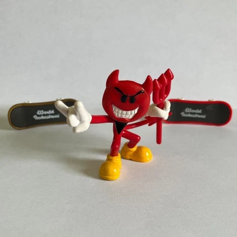 Tech Deck Dudes World Industries Devil Man & 2 Skateboards 2001 X-Concept Cover