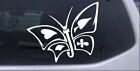 Tribal Poker Butterfly Car or Truck Window Laptop Decal Sticker Insect  10X8.5