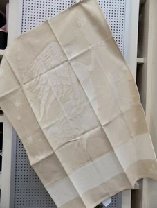 WEIHNACHTSTUCH GESCHIRRTROCKNER GESCHIRRTROCKNER STICKEN ENGEL ECRU DMC - Bild 1 von 1