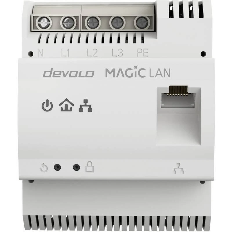 devolo Magic 2 LAN DINrail Adapter - Weiß