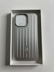 NEW Rimowa iPhone SILVER Case 15 Pro Max - Picture 1 of 4