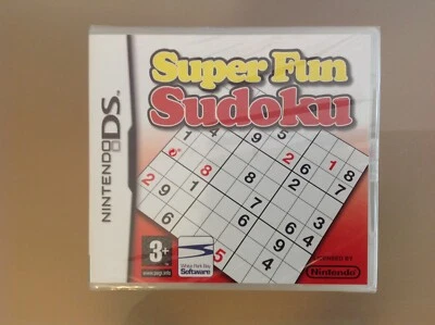 SUPER FUN SUDOKU NINTENDO DS - BRAND NEW & SEALED - Image 1 of 2