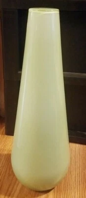 Very Luck Glass Co Frosted Green Long Boa Pendant light shade - Image 1 of 3