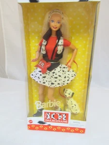 Muñeca Barbie rubia Dalmations 101 Dalmations 1997 edición especial - ¡En caja original!! - Imagen 1 de 5