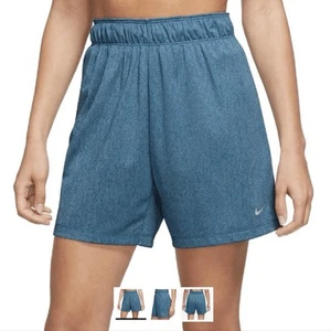 Women’s XS Nike Women's Dri-FIT Attack Activewear Training Shorts in Blue, NWOT - Picture 1 of 7