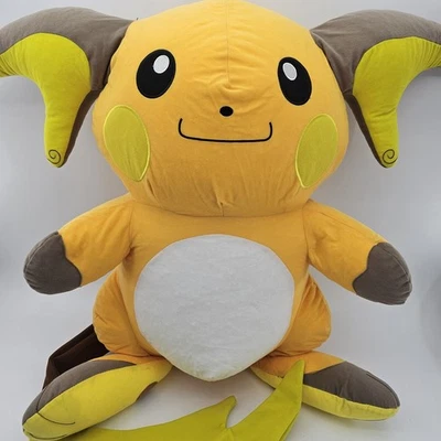 Jumbo Pikachu Raichu Plush Toy Factory 2018 32"-40" auténtico genuino  Foto 1 de 4