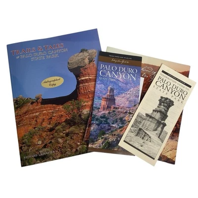 SIGNED Trails and Tales of Palo Duro Canyon State Park by RIchard LaMaster 2009 - Image 1 of 4