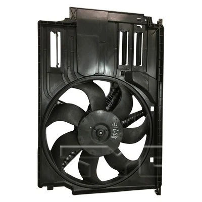 For Mini Cooper 2014-2020 TYC 624480 Dual Radiator & Condenser Fan Assembly Foto 1 de 3