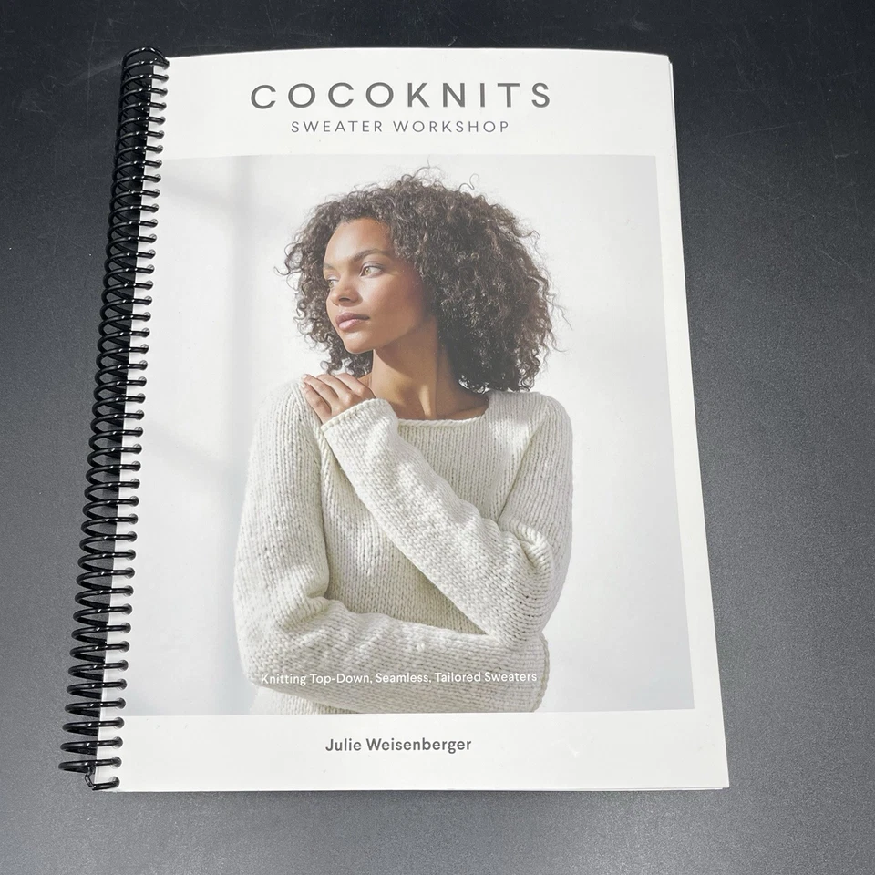 Cocoknits Sweater Workshop Book Knitting Top-Down Sweaters Julie Weisenberger Foto 1 de 3
