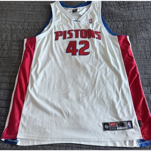 2001 Jerry Stackhouse NBA Detroit Pistons Nike Dri-Fit Authentic Trikot 56 Y2K - Bild 1 von 10