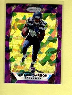 AMARA DARBOH 2017 PRIZM ROOKIE CARD PURPLE CRACKED ICE 47/75 - Image 1 of 2