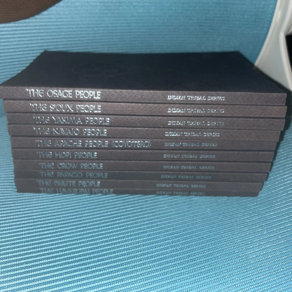 Set Of 10 Indian Tribal Series Signed And Numbered Paperback Signed Number 1972 - Image 1 of 4