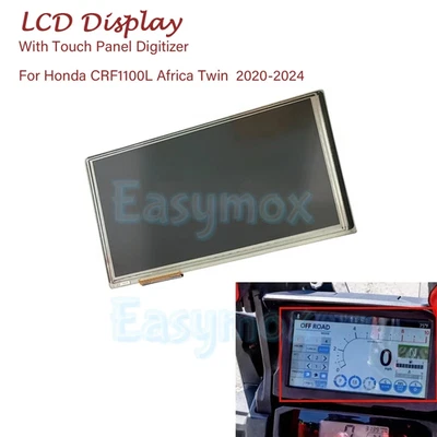 LCD Display Touch Digitizer For 2020-2025 Honda CRF1100L Africa Twin Motorcycle - Image 1 of 3