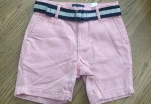 The Children's Place Boys Size 4 Bermuda Shorts Pink Preppy New With Tag - Picture 1 of 6