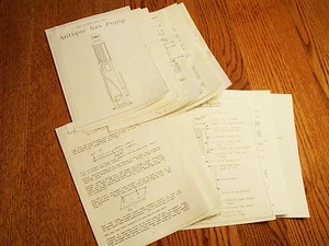 Pläne für einen antiken Zapfsäulennachbau, Model A Ford, Model T Ford, Oldtimer - Bild 1 von 2