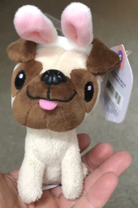 "Mini animal de peluche Hallmark perro conejito orejas de conejo 5"" Pascua" - Imagen 1 de 10