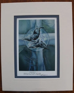 Jody Bergsma  Harmony Dolphins Ocean Sea Print 8x10 with Matte - Picture 1 of 4