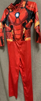 🧷 JAZWARES KIDS IRON MAN COSTUME, 👉JUMPSUIT ONLY👈 SMALL 🆕 - Image 1 of 4