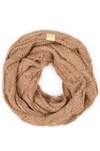 C.C Exclusives ScarvesMe Infinity Scarf Girls Boys Knit Winter Kids Circle Scarf - Picture 1 of 22