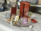 Vintage Dollhouse Furniture And Accessory Lot 1:12 Miniatures