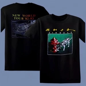 Rush Signals New World Tour 1982 Shirt Gift for Birthday S-4XL - Picture 1 of 6
