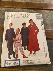 New McCall's Child's Robe Pajama Top PJ Pants Sewing Pattern Age 10 - 14 2999 - Picture 1 of 2