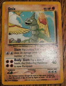 POKEMON ONIX CARD 90 HP VG - Picture 1 of 1