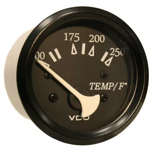 VDO Allentare 250°F Water Temperature Gauge for Marine 450-29Ohm Sender 12V - Foto 1 di 1