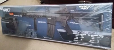 Rifle eléctrico automático Sig Saucer 328 FPS. & Single Fire, BBs de 6 mm con pistilo 250 FPS. Foto 1 de 4