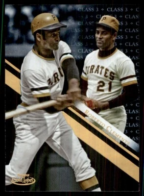 2019 Topps Gold Label Class 3 Black Roberto Clemente Pittsburgh Pirates #91 - Image 1 of 2
