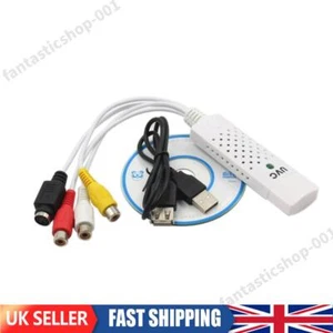 Converter Easycap Audio Video Adapter USB VHS to DVD Video Capture Win7/8 - Afbeelding 1 van 12