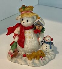 ENESCO-Cherished Teddies-"In The Meadow We Can Build A Snowman"-item #-706906