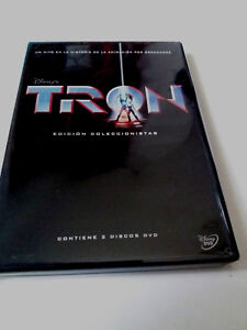 DVD "TRON" 2DVD COMO NUEVO EDICION COLECCIONISTAS STEVEN LISBERGER JEFF BRIDGES
