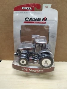 Ertl 1/64 Case IH 305 Magnum Tractor, Chrome w/Front & Rear Duals #14747 NIP - Picture 1 of 5