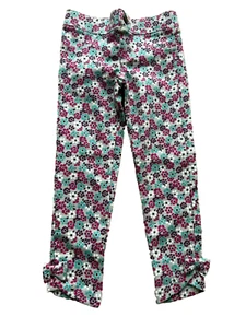 NWT NEW Gymboree floral pants leggings cotton blend 4T 4 years old girl - Picture 1 of 5