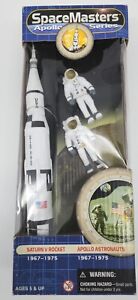 SPACE MASTERS--SATURN V ROCKET AND 2 ASTRONAUTS (NEW) APOLLO SERIES