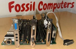MECER B860 Baby AT Socket 3 PGA237 Intel i486SX 33Mb 4Mb SIMM RAM ISA VLB SB - Picture 1 of 18
