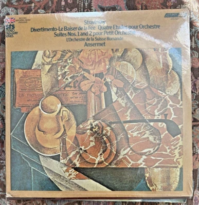 SEALED: STRAVINSKY Baiser Quatre Etudes Suites Ansermet - London STS15271 - Image 1 of 2