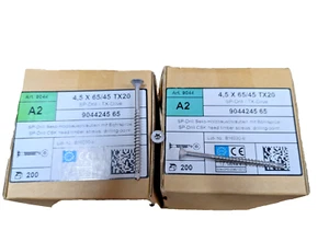 300 Spanplattenschrauben 4,5x65 TX Edelstahl VA Bohrspitze Senkkopf Holzschraube - Bild 1 von 1