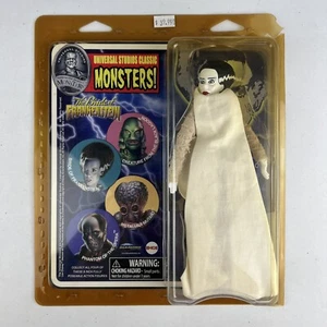 Figura de acción Bride of Frankenstein Universal Studios Monsters 8 pulgadas con tela - Imagen 1 de 7