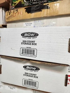 1000+ Cards HUGE LARGE NHL Hockey Sports Bulk Collection Lot - In Cardboard Box - Picture 1 of 2