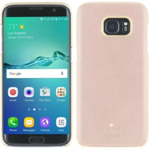 Kate Spade Saffiano Wrap Case Samsung Galaxy S7 Edge Rose Gold - Bild 1 von 2
