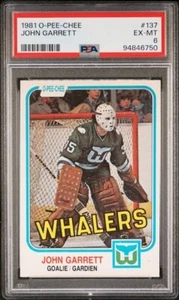 1981 O-PEE-CHEE 137 JOHN GARRETT PSA 6 - Bild 1 von 1