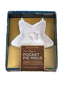 Williams Sonoma Star Shaped Pocket Pie Mold 4.5” New 2008 - Picture 1 of 10