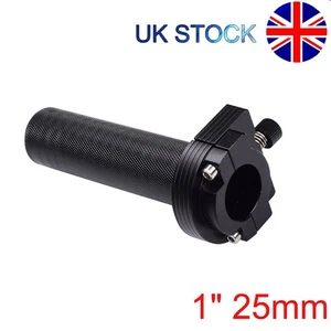 25mm UK 1" Quick Turn Twist Throttle Handlebar Control Grip For Harley 883 1200 - Picture 1 of 5