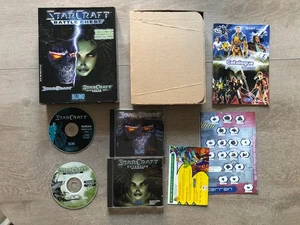 Starcraft battle chest + extension brood war PC FR Big Box - Imagen 1 de 3