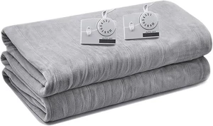 Electric Heated Blanket Queen Size, Flannel Warm Blanket with 10 Heat Set 1837C - Picture 1 of 4