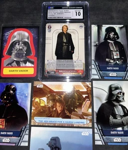 Star Wars Cards Topps Weiss Schwarz Disney Anakin Skywalker Darth Vader CGC 10 - Picture 1 of 16