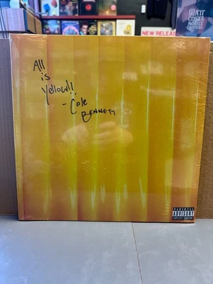 Lyrical Lemonade All Is Yellow (Yellow) Cole Bennet Signed Autographed NEW! - Image 1 of 2