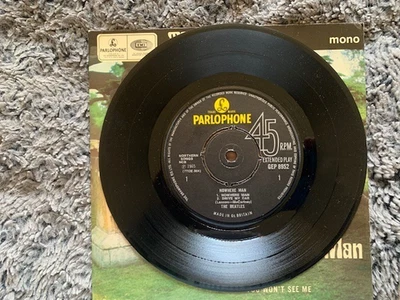 The Beatles Nowhere Man EP 45 rpm Mono - GEP 8952 LIKE NEW - Image 1 of 4